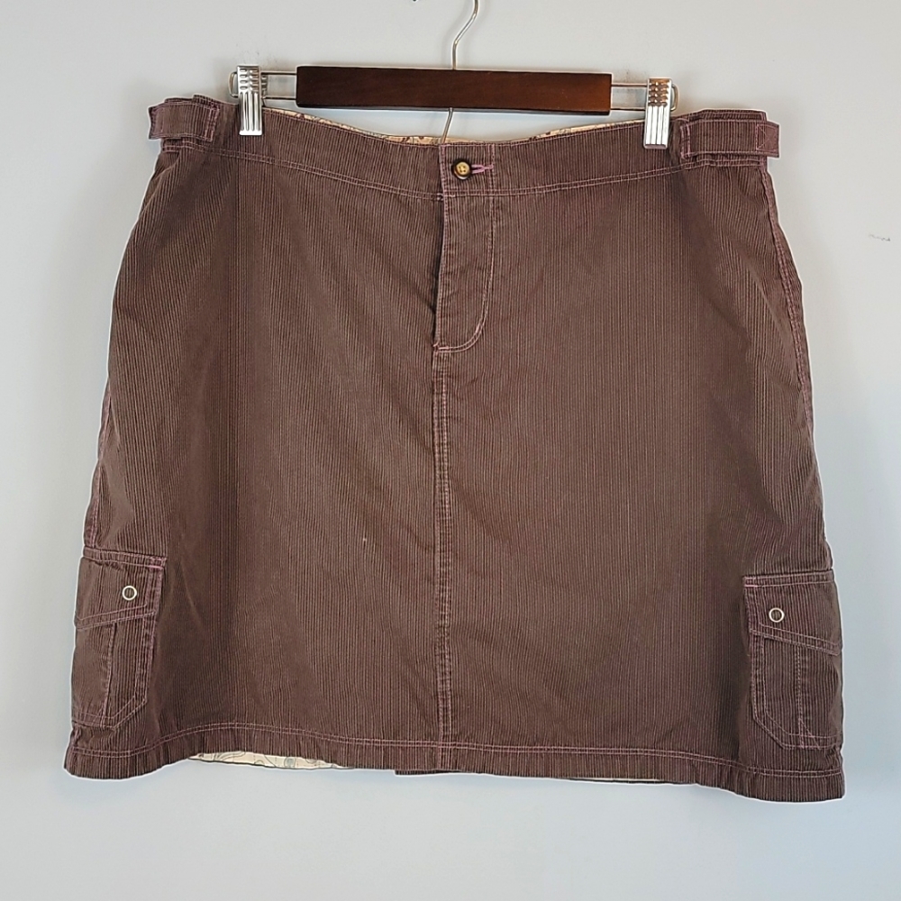 Horny Toad Chocolate Brown Skort